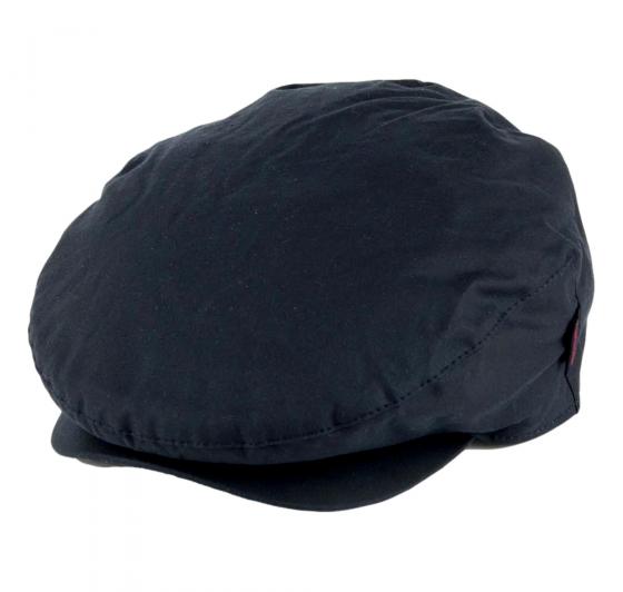 BARBOUR Coppola Uomo Cheviot Wax Flat Cap MHA0294NY91 Colore Navy