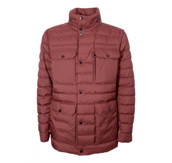 BOSS Piumino Uomo Devinni 50476880 Bordeaux Giubbotto Piuma d’Oca