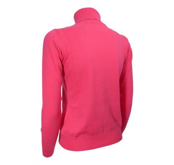 CASHMERE COMPANY Dolcevita Donna 1219 ID115 In Lana E Cashmere Colore Fucsia
