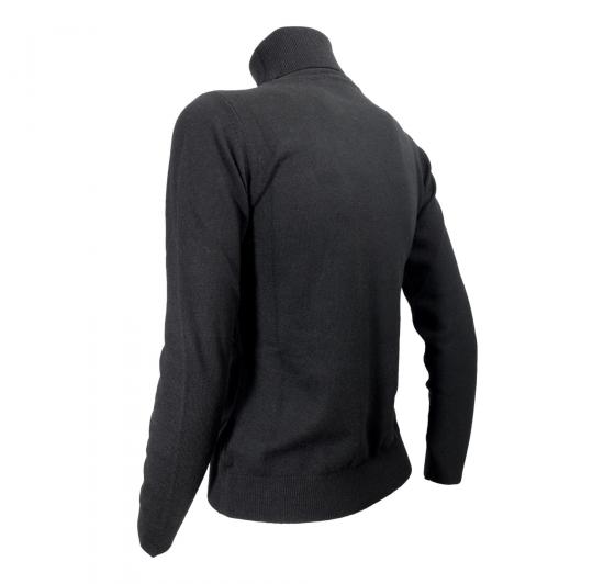 CASHMERE COMPANY Dolcevita Donna 99 ID115 In Cashmere e Lana Colore Nero