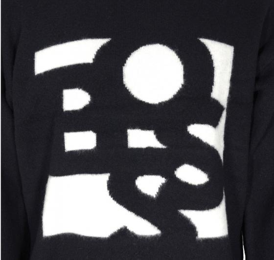 BOSS Maglione Uomo LOSKAR 50477350 Colore Nero