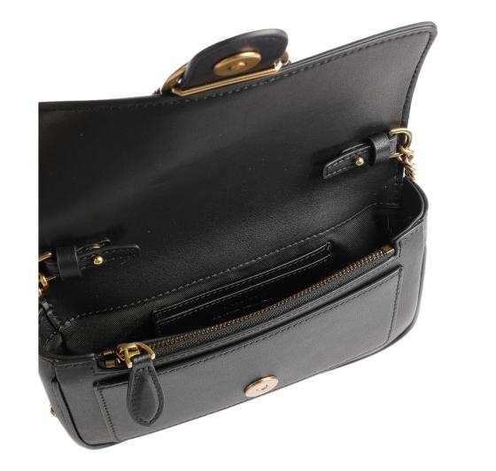 PINKO Borsa Donna Love One Pocket Vitello Seta 100061 Colore Nero