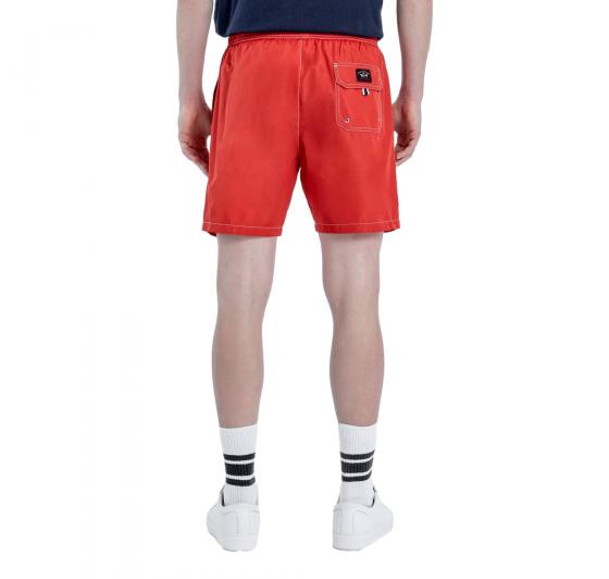 Paul Shark Costume da bagno con stampa C0P5000c Colore Rosso