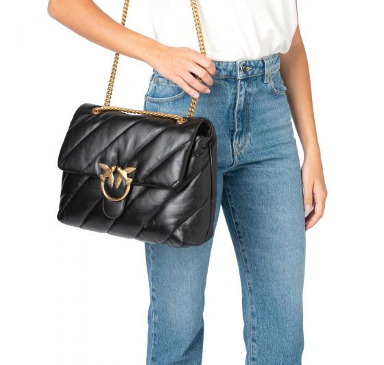 PINKO Borsa Donna Love Puff Big Z99Q 100037 Colore Nero