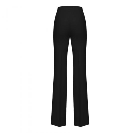 PINKO Pantalone Donna Hulka Crepe Stretch Colore Nero