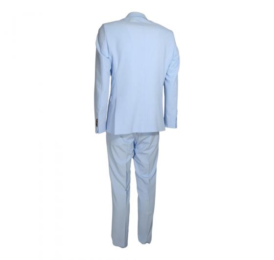 SIMBOLS Abito Uomo Drop 8 Super Slim Fit Colore Celeste A10700 MADE IN ITALY
