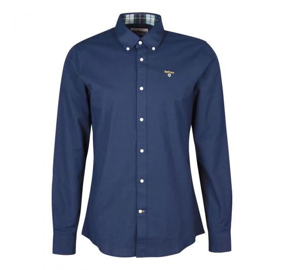 BARBOUR Camicia Uomo Button Down Tessuto Oxford Colore Blu MSH5170NY91