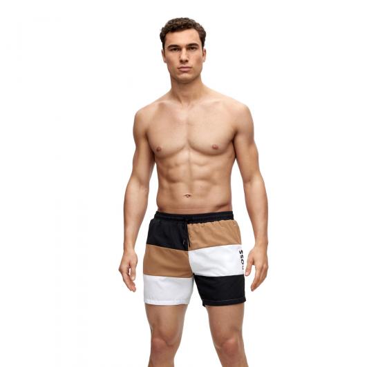 BOSS Boxer Da Mare Asciugatura Rapida a Blocchi di Colore 50491592