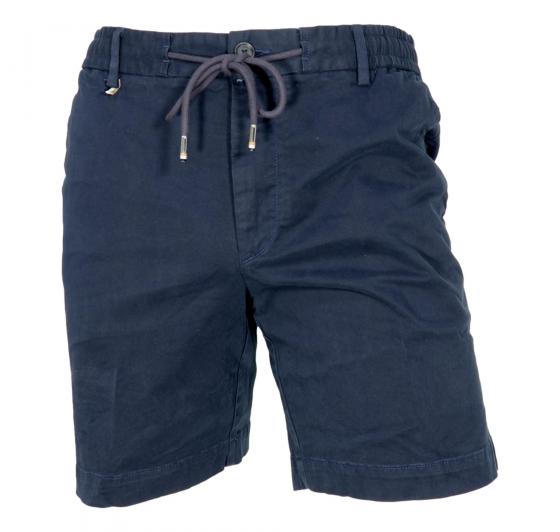 BOSS Bermuda Slim Fit Cotone Elasticizzato Con Coulisse Colore Blu 50487985