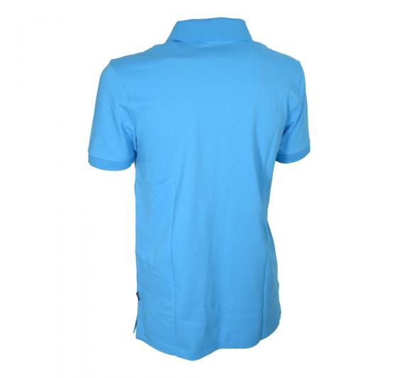 BOSS Polo In Cotone Biologico Con Logo Ricamato 50468301 439 Pallas Azzurro