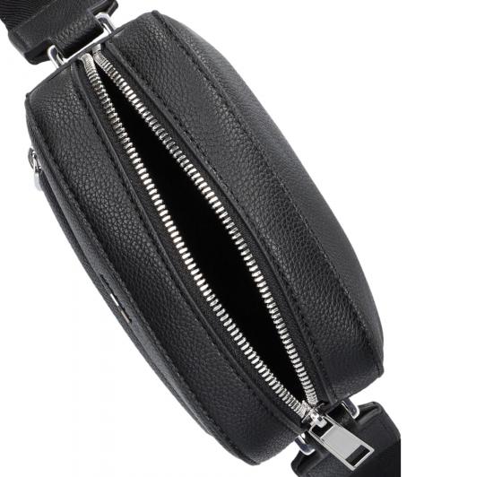 BOSS Tracolla Uomo Reporter Bag Ray_NS Zip 50536475 Similpelle Nero