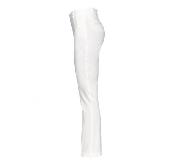 PINKO Pantalone Donna Bello Lino Stretch Colore Bianco