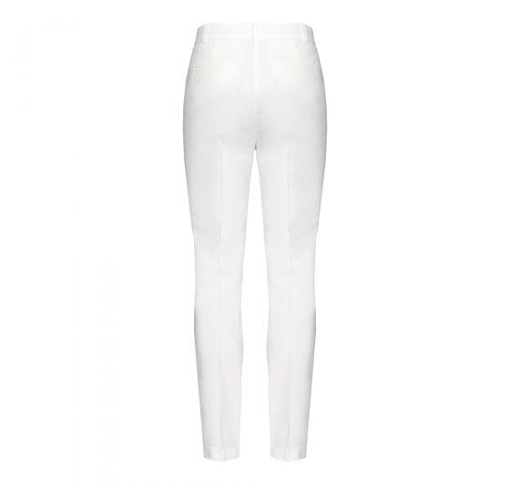 PINKO Pantalone Donna Bello Lino Stretch Colore Bianco