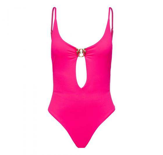 PINKO Costume Donna Intero con anello Love Birds Arlesienne Colore Fucsia