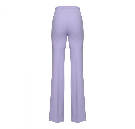 PINKO Pantalone Donna Hulka Crepe Stretch Colore Purple