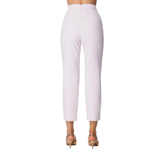 PINKO Pantalone Donna Parana Crepe Tecnico Stretch Colore Rosa