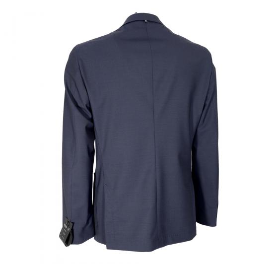 BOSS Giacca Uomo Slim Fit Lana Elasticizzata 50490126 Colore Blu