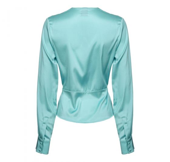 PINKO Blusa Donna in seta BARADERO Colore Verde