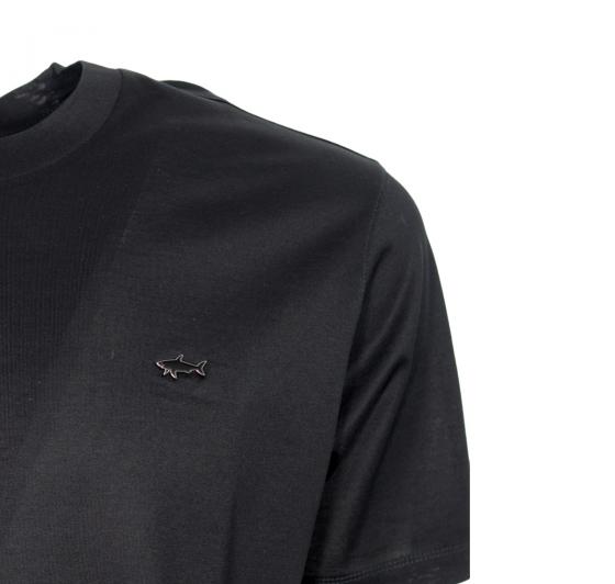 PAUL SHARK T-Shirt in cotone Manica corta Regular Fit 21411016 Nero
