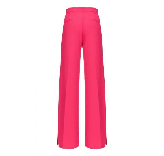 PINKO Pantalone Donna Pureza Crepe Fluido Colore Fucsia