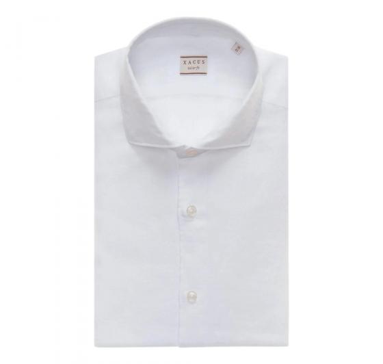 XACUS Camicia Uomo Puro Lino 41913002 Colore Bianco