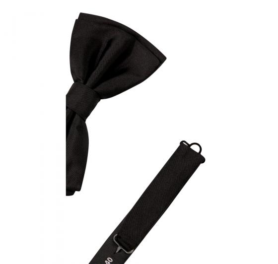 BOSS Papillion Uomo H-BOW TIE In Seta Jacquard Colore Nero 50480280