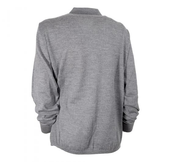 ELISABETTA B. Polo Donna Pura Lana Merino Art. 169 Colore Grigio