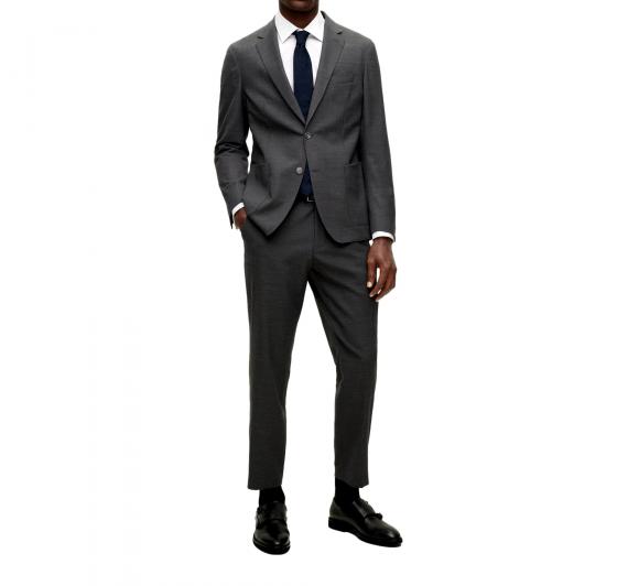 BOSS Camicia Polsini gemelli Slim Cotone Elasticizzato Facile Stiro 50480093