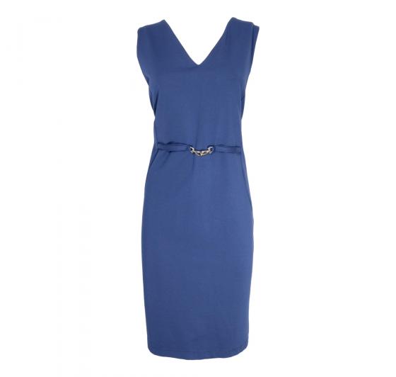LISA KOTT Abito Donna Curvy Style 5051 Colore Bluette