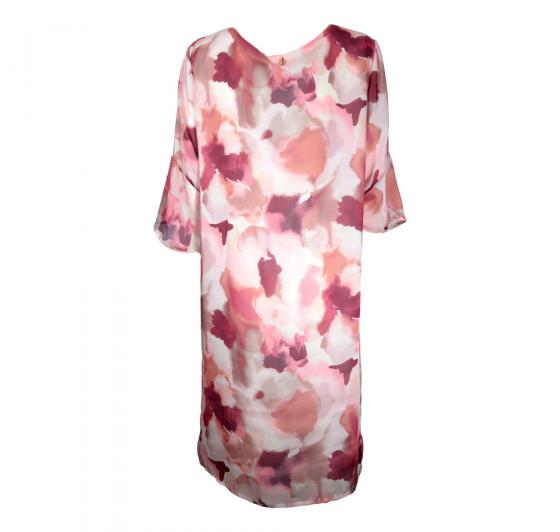LISA KOTT Abito Donna con Fantasia Curvy Style 5005 Colore Rosa