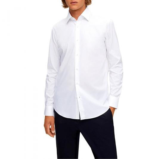 BOSS Camicia Uomo Regular Fit H-Joe-Kent-C1-214 50473265 Colore Bianco