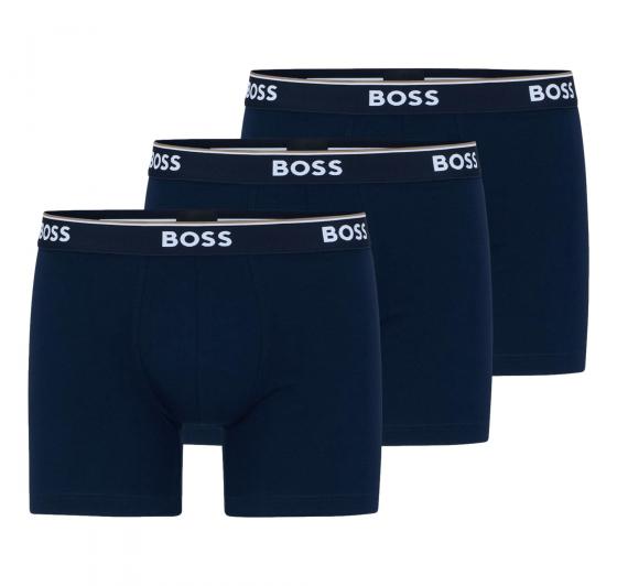 BOSS Boxer Cotone Elasticizzato Confezione Da Tre BLU 50475282