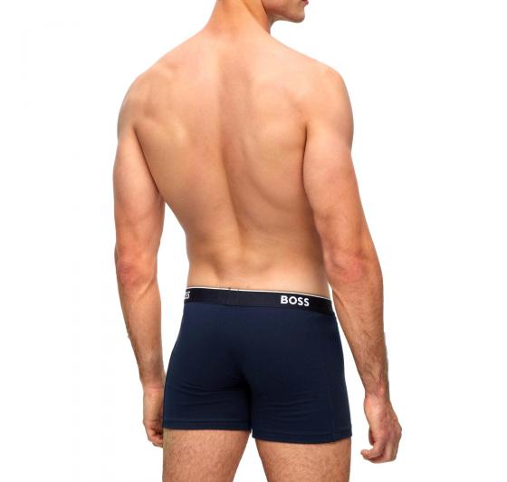 BOSS Boxer Cotone Elasticizzato Confezione Da Tre BLU 50475282