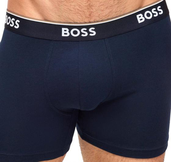BOSS Boxer Cotone Elasticizzato Confezione Da Tre BLU 50475282