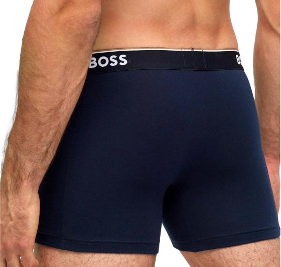 BOSS Boxer Cotone Elasticizzato Confezione Da Tre BLU 50475282