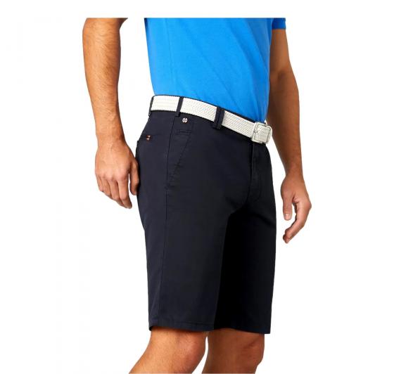 MEYER Bermuda in Cotone Stretch Modello B-Palma 1-3130/19 Colore Blu