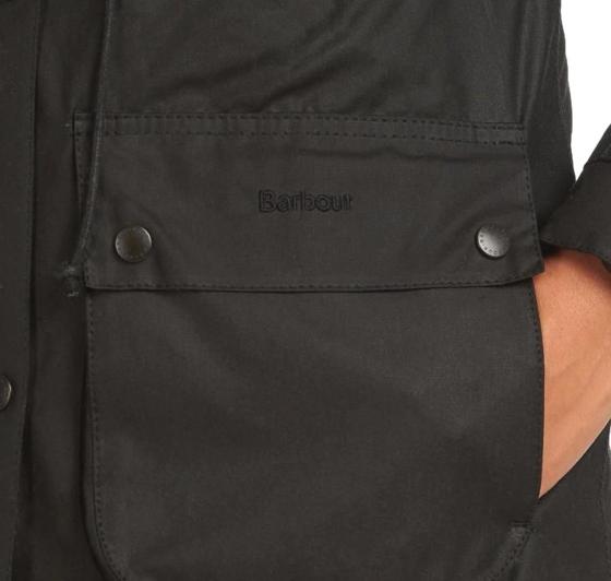 BARBOUR Parka Donna Cassley Wax LWX1080BK71 Nero Elegante Casual