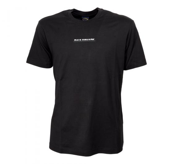 PAUL SHARK T-shirt Uomo In Cotone con Stampa 13311616 Col Nero