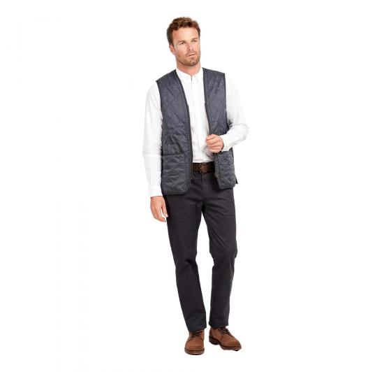 BARBOUR Gilet Polarquilt Waistcoat/Zip-In Liner MLI0002NY91 Blu Navy Uomo