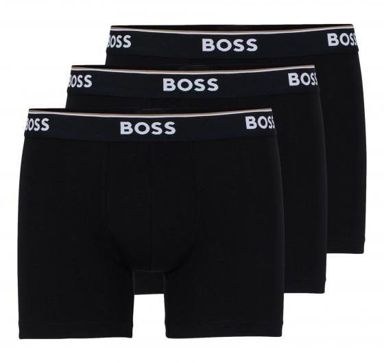 BOSS Boxer Cotone Elasticizzato Confezione Da Tre 50475282 Colore Nero