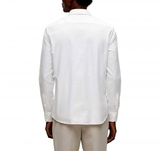 BOSS Camicia Uomo Botton Down C-HAL-BD-C1-223 50490412 Bianco