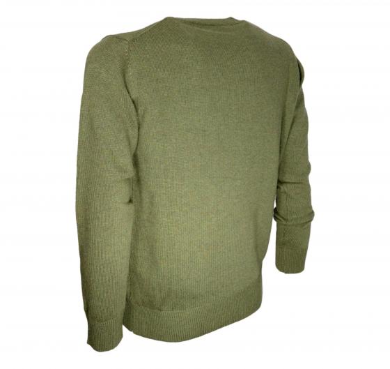 CASHMERE COMPANY Maglia Uomo Girocollo Lana e Cashmere 1227 1527 IU901 Colore Verde