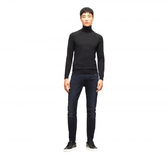 BOSS Jeans Slim Fit In Denim Italiano Morbido Delaware3-1 50501045 Dark Blu