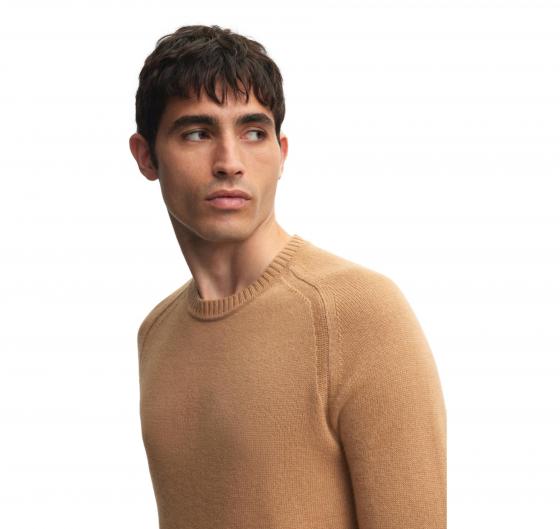 BOSS Maglione Uomo Regular Fit In Cashmere Maglio 50500668 Colore Beige