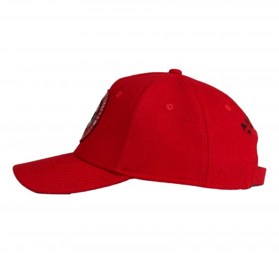 AERONAUTICA MILITARE Cappello Uomo In Lana Con Logo 232HA1146CT2333 Colore Rosso