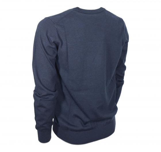 AERONAUTICA MILITARE Maglia Girocollo Uomo Casual E Versatile In Pura Lana MA1388 Colore Blu