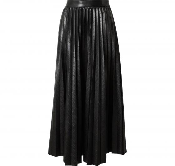 BOSS Gonna Donna A Trapezio In Materiale Goffrato Con Pieghe VEPLIKA 50501719 Colore Nero