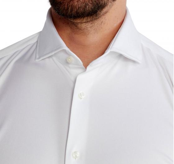 BOSS Camicia Uomo Tessuto Elasticizzato Slim Fit 50503533 Colore Bianco