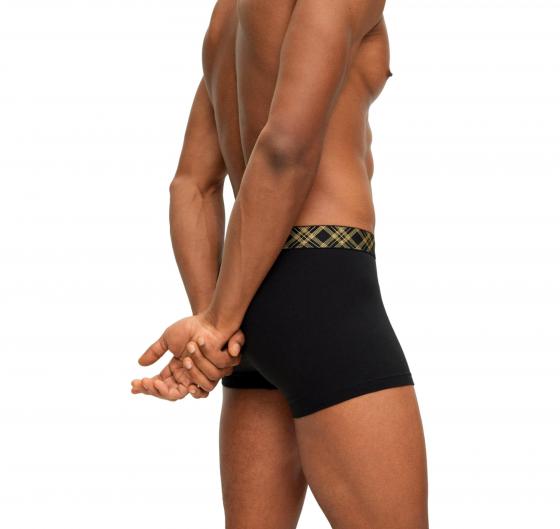 BOSS Set Intimo Uomo Con Calze e Boxer In Cotone Elasticizzato Con Dettagli Luccicanti 50500374 Colore Nero