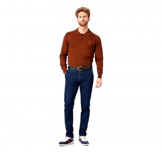 MEYER Pantalone Uomo Modello Oslo Tessuto Denim Thermolite Elasticizzato 2-3921/18